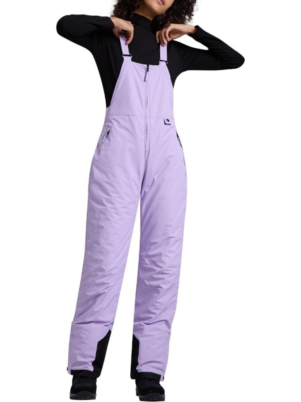 Insulated Waterproof Snow Bibs for Women | Winter Ski Pants & Snowboarding